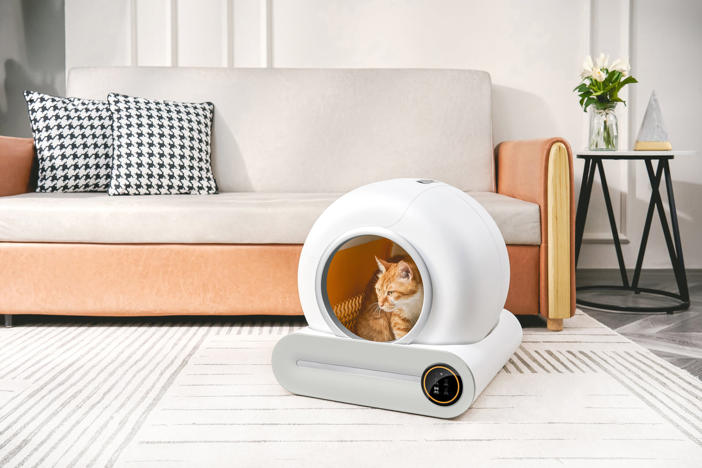 AuraLitter Pro - Intelligent Self-Cleaning Cat Litter Box