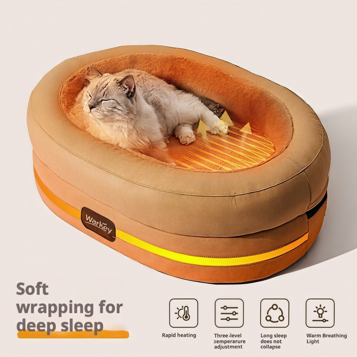 AuraHaven - The Intelligent Heated Pet Bed